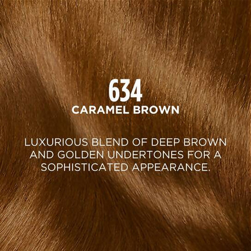 L'Oreal Paris Casting Creme Gloss Ultra Visible Conditioning Hair Color | 634 Caramel Brown